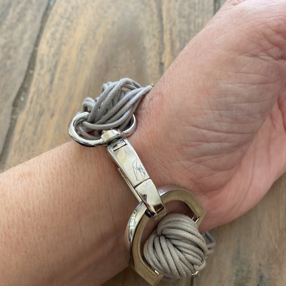 Gold Silver Rose Gold multi strand Bracelet New - Picture 7 of 11